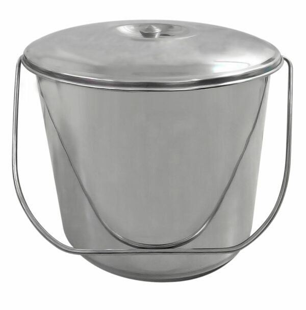 BUCKET & LID – S/STEEL 20Lt