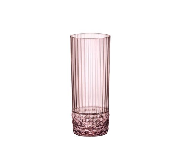 AMERICA ’20s – LILAC ROSE – LONG DRINK 40CL H158MM W68MM (6)