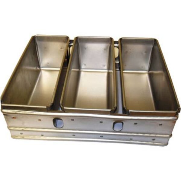 BREAD TRAY ALUSTEEL – THREE TRAY 354 X 284 X 115MM