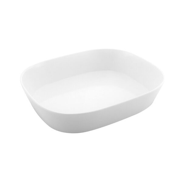 CAPSULE BOWL RECT (IVORY) – 325 X 265 X 65MM