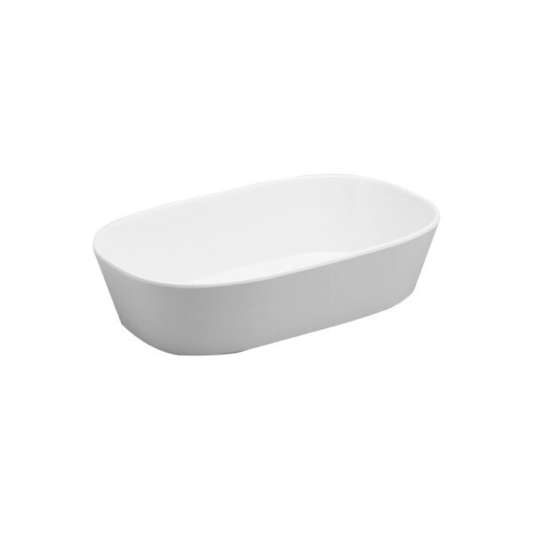 CAPSULE BOWL RECT (IVORY) – 325 X 176 X 65MM