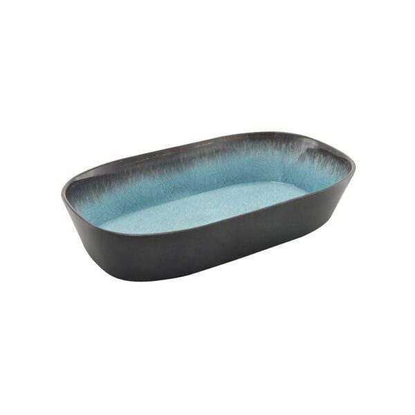 CAPSULE BOWL RECT (MED BLUE) – 265 X 162 X 65MM