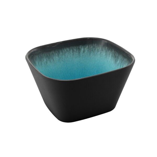 CAPSULE BOWL SQUARE (MED BLUE) – 176MM X 162MM X 100MM