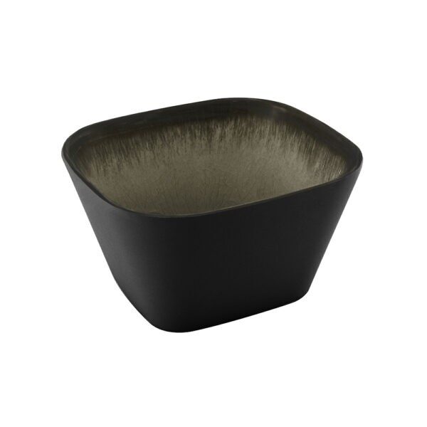 CAPSULE BOWL SQUARE (MED GREY) – 176MM X 162MM X 100MM