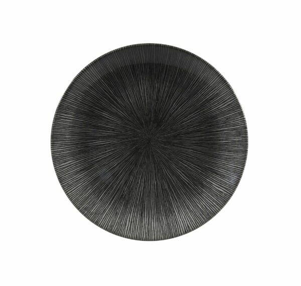 STUDIO PRINTS – AGANO BLACK COUPE PLATE – 26CM (12)