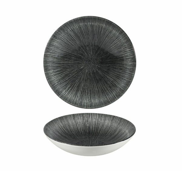 STUDIO PRINTS – AGANO BLACK COUPE BOWL – 24.8CM (12)