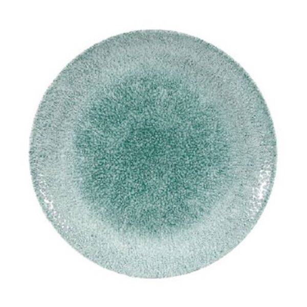 RAKU JADE GREEN – COUPE PLATE – 28.8CM (12)