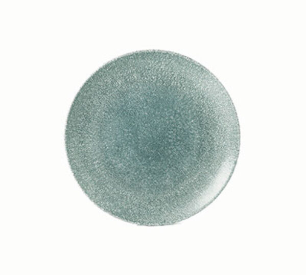 RAKU TOPAZ BLUE – COUPE PLATE – 28.8CM (12)