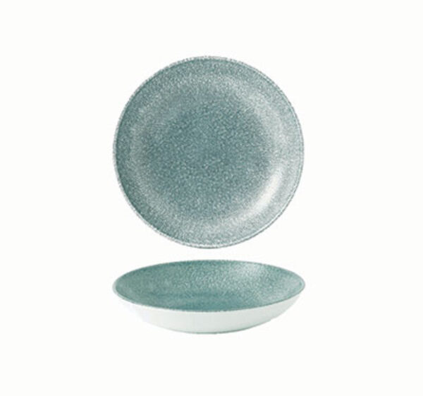 RAKU TOPAZ BLUE – COUPE BOWL – 18.2CM (12)