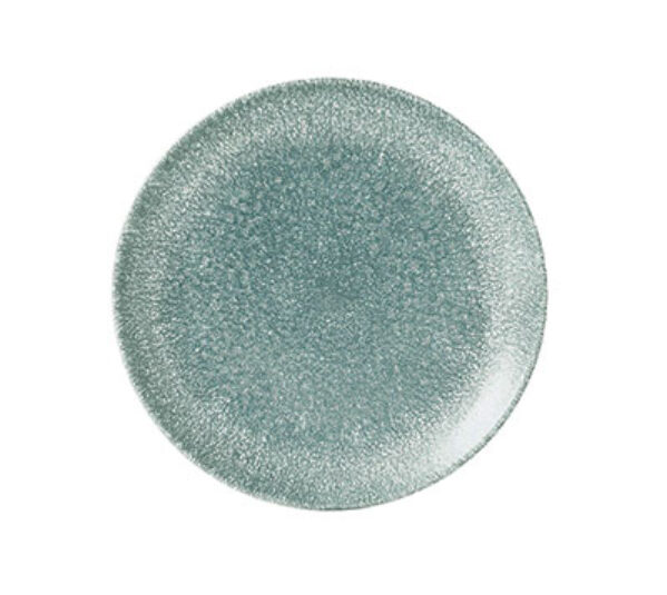 RAKU TOPAZ BLUE – COUPE PLATE – 16.5CM (12)
