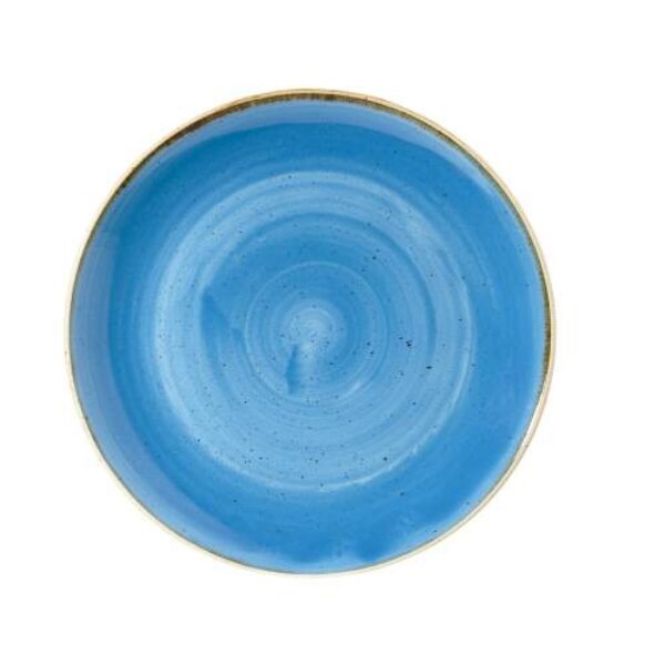 CORNFLOWER BLUE – COUPE PLATE – 26CM (12)