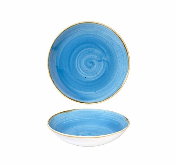 CORNFLOWER BLUE – COUPE BOWL – 18.2CM (12)