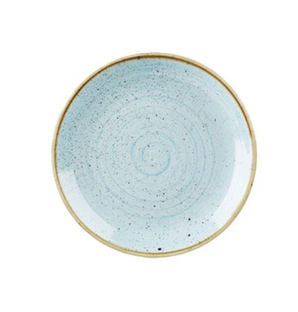 DUCK EGG BLUE – COUPE PLATE – 26CM (12)