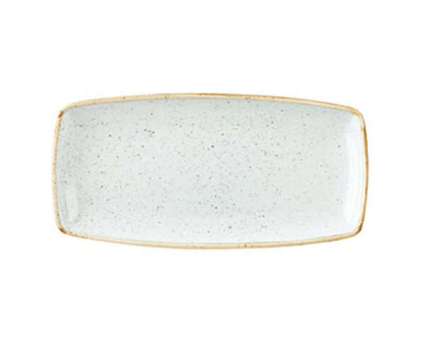 DUCK EGG BLUE – OBLONG PLATE – 29.5 X 15CM (12)