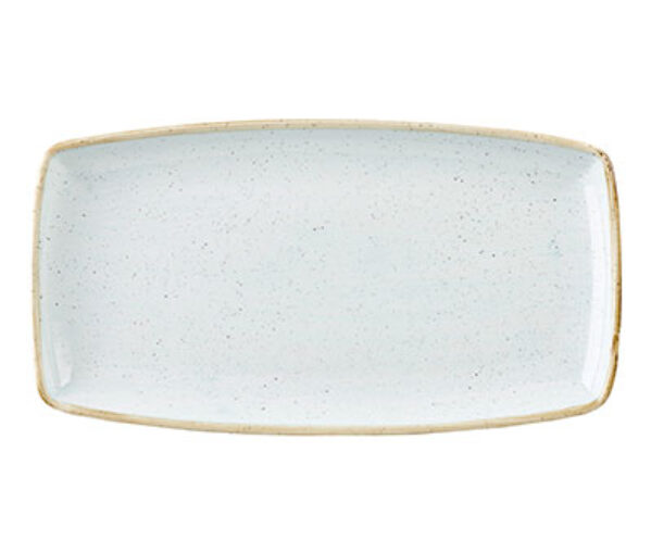 DUCK EGG BLUE – OBLONG PLATE – 35 X 18.5CM (6)