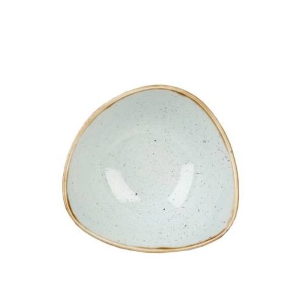 DUCK EGG BLUE – TRIANGLE BOWL – 18.5CM (12)