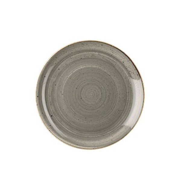 PEPPERCORN GREY – COUPE PLATE 16.5CM (12)