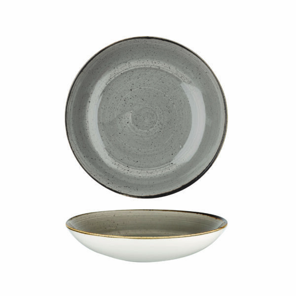 PEPPERCORN GREY – LARGE COUPE BOWL 31CM (6)