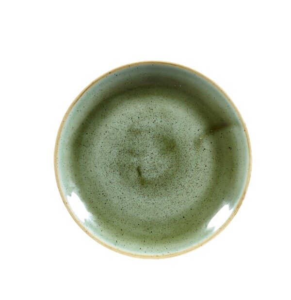 STONECAST – SAMPHIRE GREEN – COUPE PLATE – 16.5CM (12)