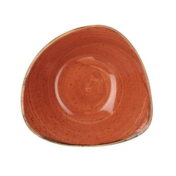 SPICED ORANGE – TRIANGLE BOWL – 23.5CM (12)