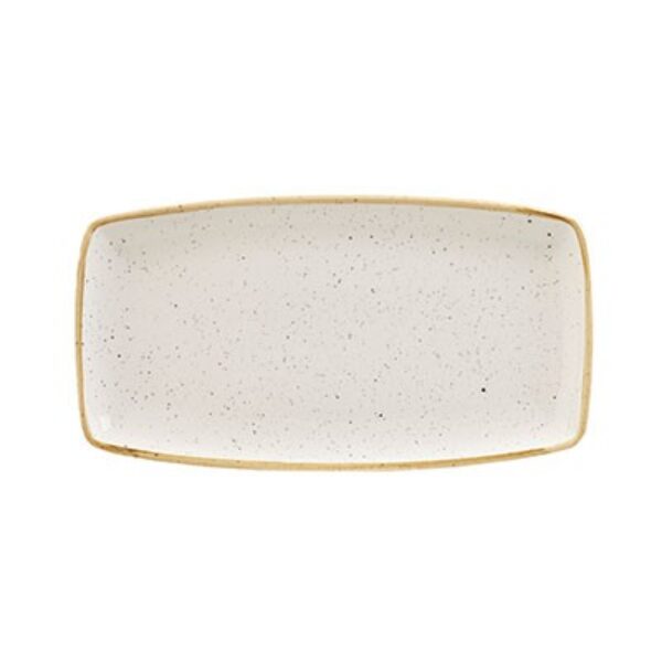 BARLEY WHITE – OBLONG PLATE – 35 X 18.5CM (6)