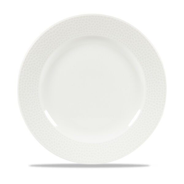 ISLA – WHITE – FOOTED PLATE 27.6CM (12)