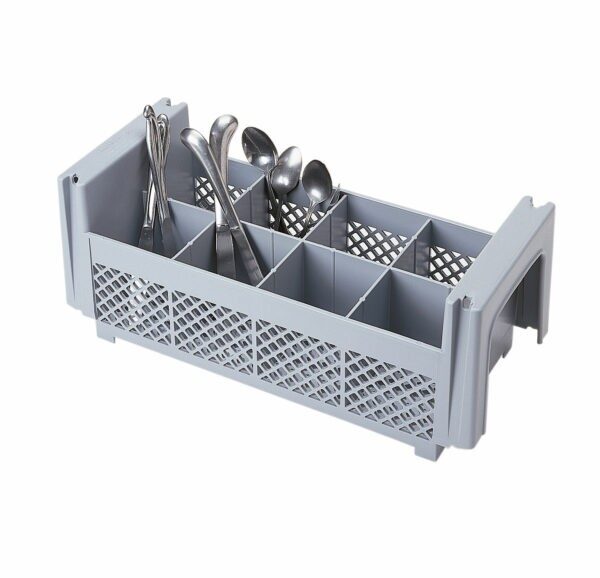 CUTLERY HOLDERS – 8 COMPARTMENT FLATWARE BASKET – NO HANDLES