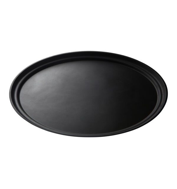 CAMTREAD NON-SLIP FIBERGLASS TRAY OVAL – 60CM W X 73.5CM L – BLACK