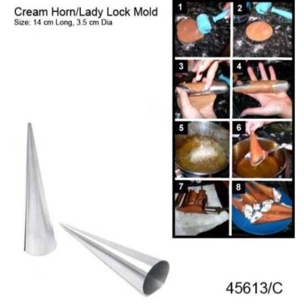 CREAM HORN S/STEEL