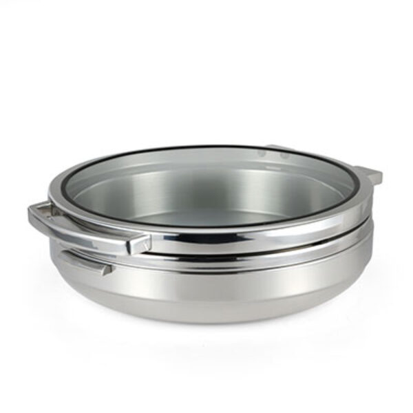 T-COLLECTION INDUCTION CHAFING DISH (ROUND) S/STEEL BAND 6.5LT