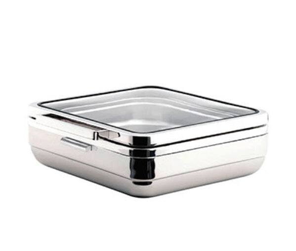 T-COLLECTION INDUCTION CHAFING DISH (SQUARE) STEEL BAND 5.5LT