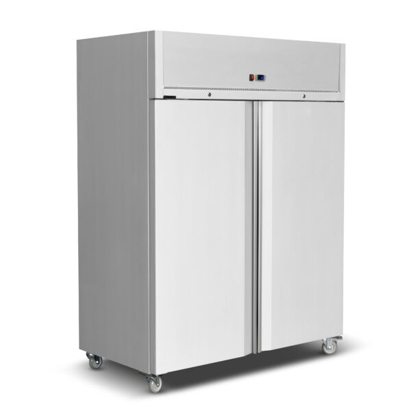 COMMERCIAL KITCHEN REFRIGERATOR – DOUBLE DOOR – S/STEEL