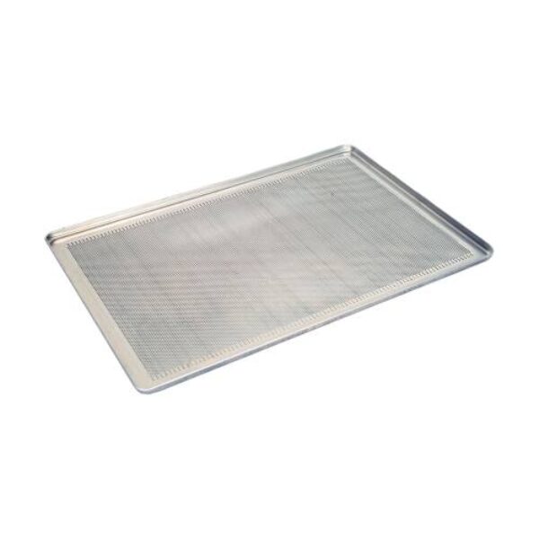 BAKING TRAY ALUSTEEL PERFORATED – 435 X 315 X 10MM