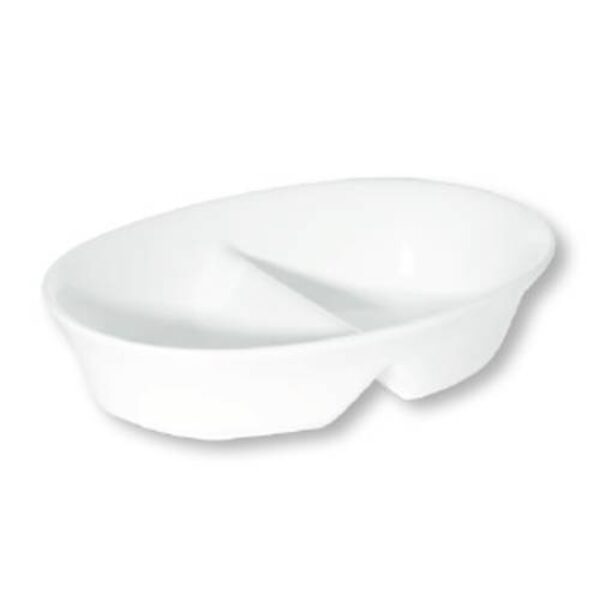 OVAL DIVIDED BOWL – 20CM (12)