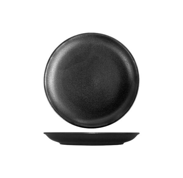 TEMPEST – BLACK – COUPE PLATE – 19.5CM (24)