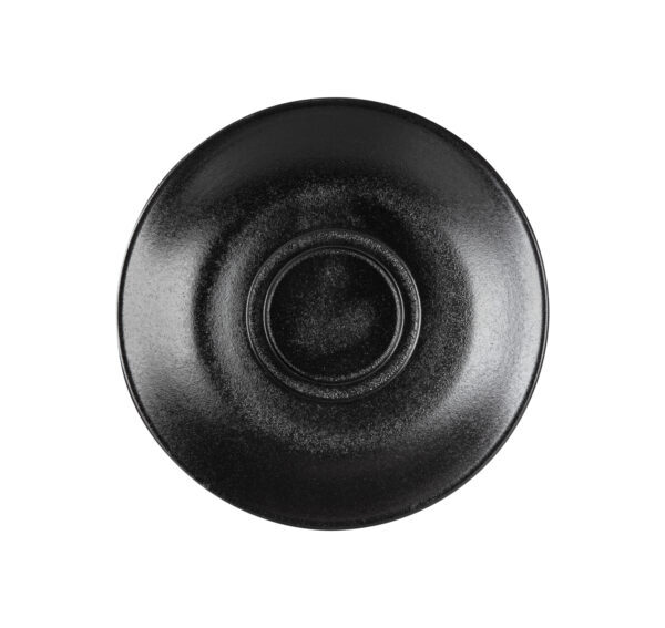 TEMPEST – BLACK – DOUBLE WELL SAUCER 15CM (24)