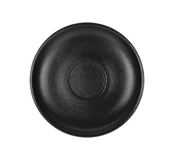 TEMPEST – BLACK – ESPRESSO SAUCER – 12CM (24)