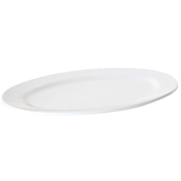 OVAL RIMMED PLATTER – 36CM (12)