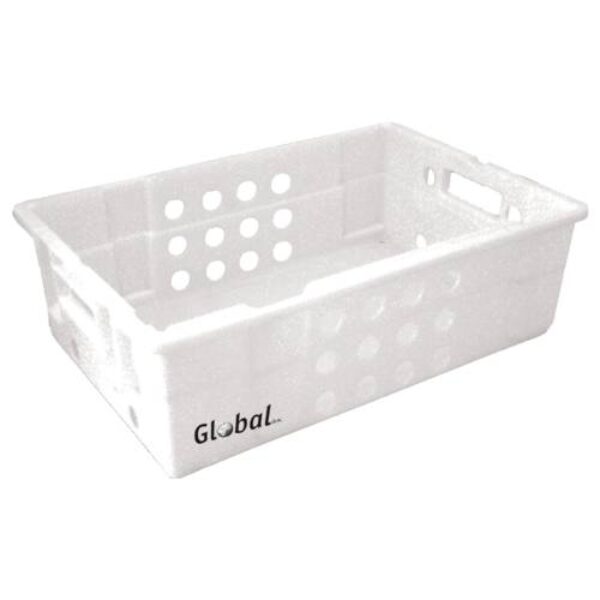 FREEZER CRATE PLASTIC – VENTED – 600 X 400 X 188MM