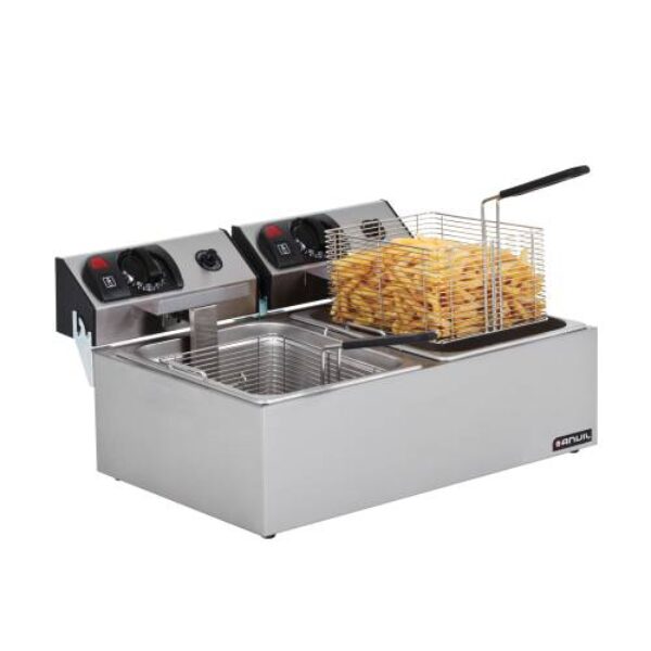 DEEP FRYER ANVIL – DOUBLE PAN (ELEC)