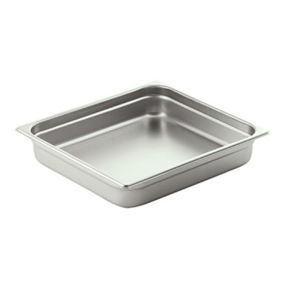 FOOD PAN INSERT S/STEEL GN2/3 335 X 325 X 65MM 5.5LT