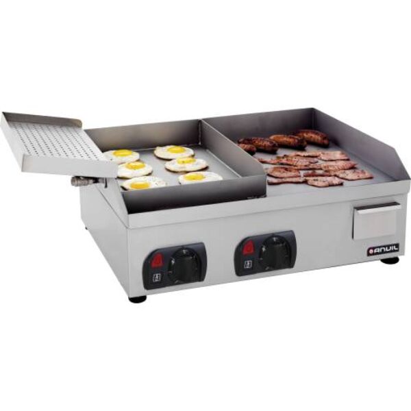 FLAT TOP GRILL ANVIL – EGG & BACON – 600MM – ELEC