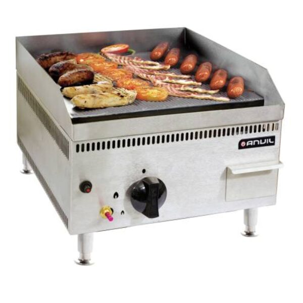 FLAT TOP GRILL ANVIL – 400MM – GAS