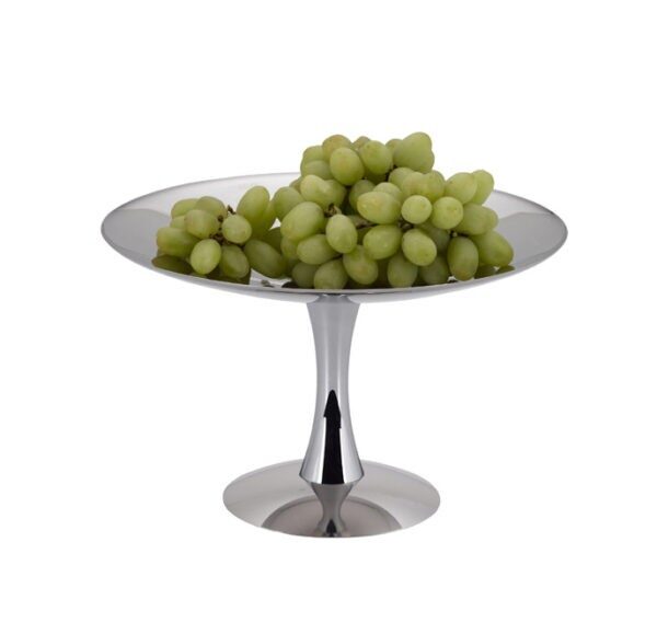 FRUIT STAND S/STEEL – 1-TIER 18/10 D325 X H200MM