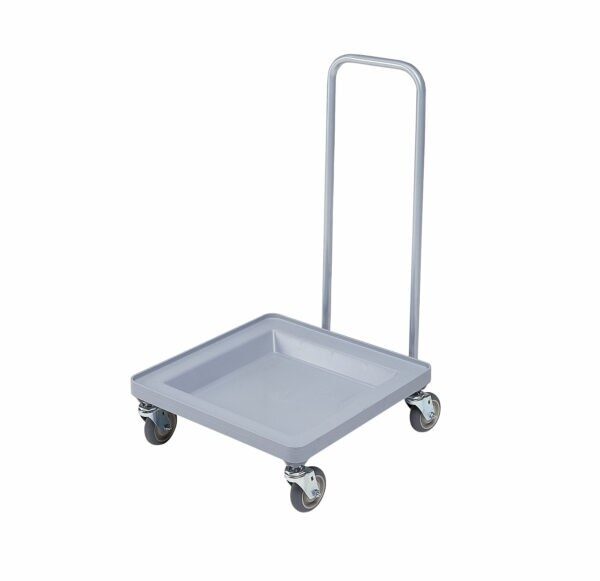 RACK MOBILE DOLLY – GLASS RACK DOLLY WITH HANDLE