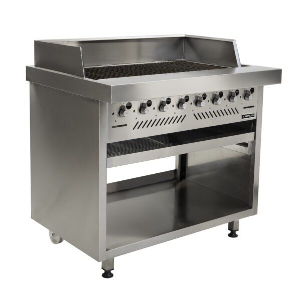 GAS GRILLER ANVIL – 8 BURNER RADIANT – FREE STANDING
