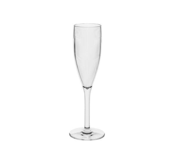GLASSWARE POLYCARBONATE – CHAMPAGNE FLUTE 190ML (6)