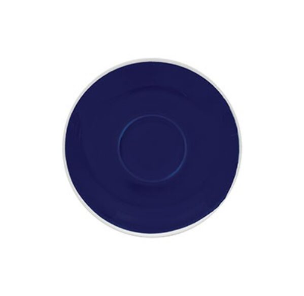 CAPPUCCINO SAUCER BLUE – 14.2CM (36)