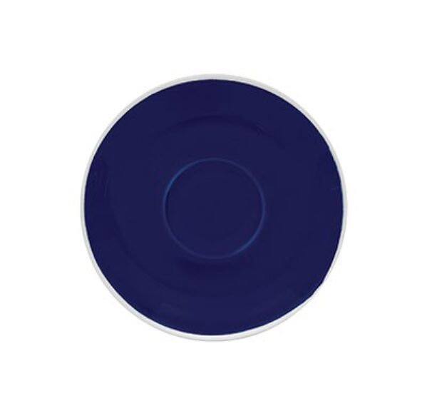 CAPPUCCINO SAUCER BLUE – 16CM (36)