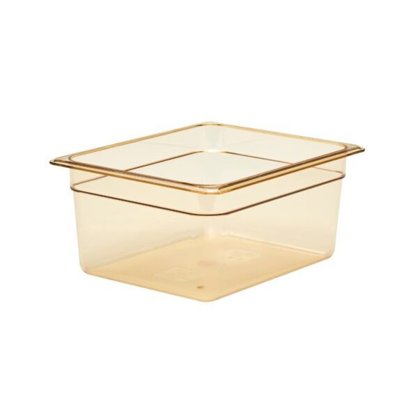 HIGH HEAT 1/2 GN FOODPAN AMBER 150MM